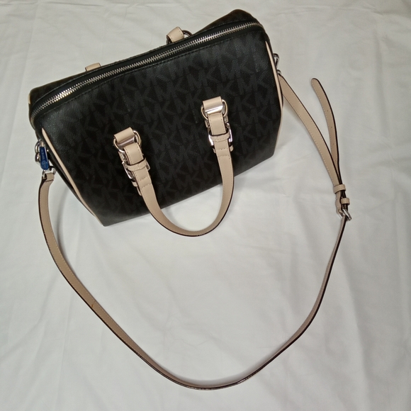 Michael Kors Half Dome Convertible Satchel - Picture 2 of 16